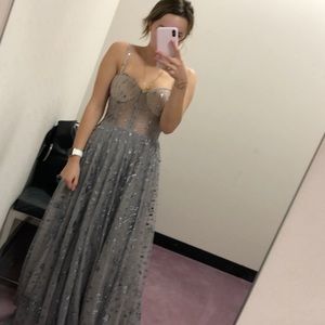 bustier formal dress